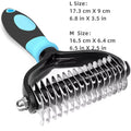 Dual-Sided Deshedding Rake